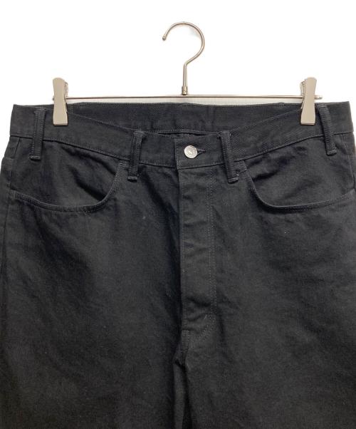 SAINT MICHAEL（セントマイケル）SAINT MICHAEL (セントマイケル) BLACK DENIM PANTS ブラック サイズ:34-34の古着・服飾アイテム