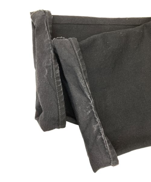 SAINT MICHAEL（セントマイケル）SAINT MICHAEL (セントマイケル) BLACK DENIM PANTS ブラック サイズ:34-34の古着・服飾アイテム