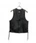 HARLEY-DAVIDSON（ハーレーダビッドソン）の古着「TRADITION LEATHER VEST」｜ブラック