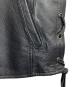 中古・古着 HARLEY-DAVIDSON (ハーレーダビッドソン) TRADITION LEATHER VEST ブラック サイズ:S：10000円
