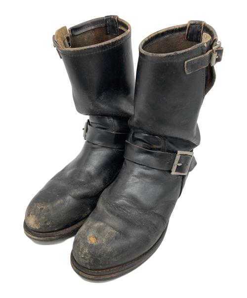 RED WING（レッドウィング）RED WING (レッドウィング) エンジニアブーツ ブラック サイズ:6Dの古着・服飾アイテム