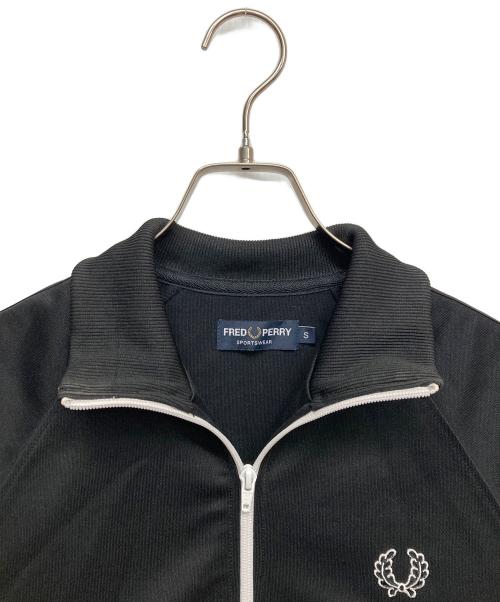 FRED PERRY（フレッドペリー）FRED PERRY (フレッドペリー) テープトラックジャケット ブラック サイズ:Sの古着・服飾アイテム