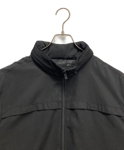 Calvin Klein（カルバンクライン）Calvin Klein (カルバンクライン) ジップアップブルゾン ブラック サイズ:XLの古着・服飾アイテム