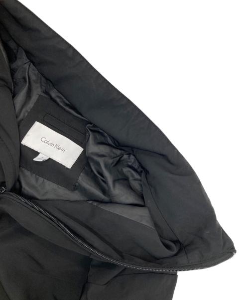 Calvin Klein（カルバンクライン）Calvin Klein (カルバンクライン) ジップアップブルゾン ブラック サイズ:XLの古着・服飾アイテム