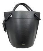 ORSETTOオルセット）の古着「CORDAバケツBag」｜ブラック