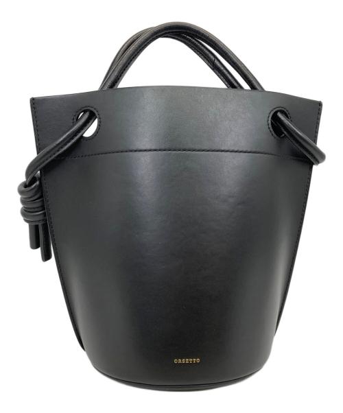 ORSETTO（オルセット）ORSETTO (オルセット) CORDAバケツBag ブラックの古着・服飾アイテム