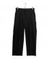 MONKEY TIME（モンキータイム）の古着「renu TRO WIDE 1P PANTS/ワイドパンツ」｜ブラック