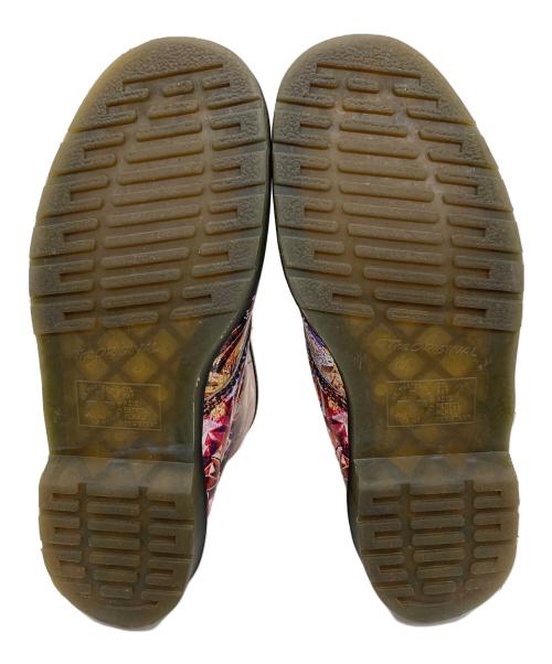 Dr.Martens（ドクターマーチン）Dr.Martens (ドクターマーチン) CBGB&OMFUG (シービージービー) 8ホールブーツ ブラック×レッド サイズ:UK8/US9/EU42の古着・服飾アイテム