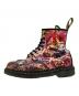Dr.Martens (ドクターマーチン) CBGB&OMFUG (シービージービー) 8ホールブーツ ブラック×レッド サイズ:UK8/US9/EU42：10000円