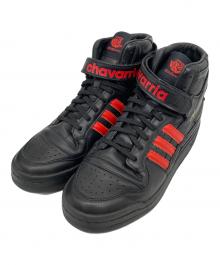 adidas×WILLY CHAVARRIA（アディダス×ウィリーチャバリア）の古着「ORIGINALS FORUM ’84 HI BLACK/RED」｜レッド×ブラック