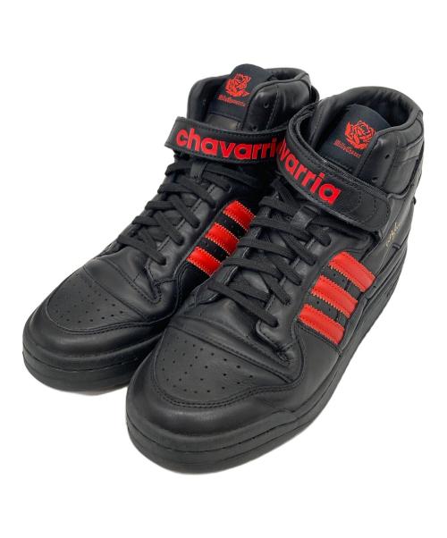 adidas（アディダス）adidas (アディダス) WILLY CHAVARRIA (ウィリーチャバリア) ORIGINALS FORUM ’84 HI BLACK/RED レッド×ブラック サイズ:27.5の古着・服飾アイテム