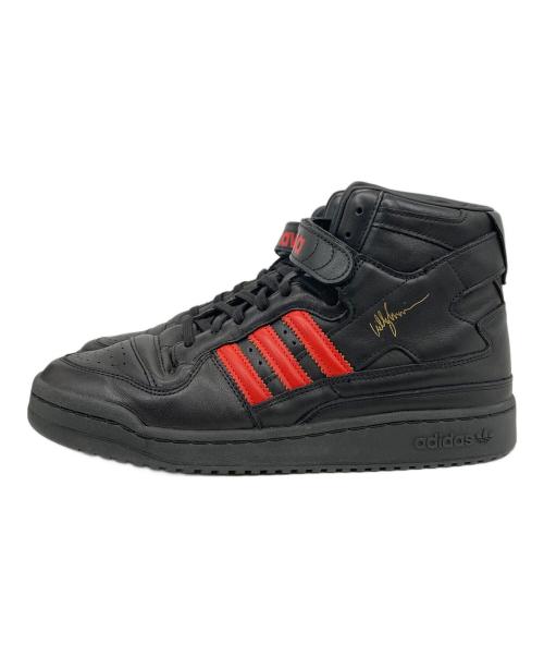 adidas（アディダス）adidas (アディダス) WILLY CHAVARRIA (ウィリーチャバリア) ORIGINALS FORUM ’84 HI BLACK/RED レッド×ブラック サイズ:27.5の古着・服飾アイテム