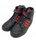 adidas（アディダス）の古着「ORIGINALS FORUM ’84 HI BLACK/RED」｜レッド×ブラック