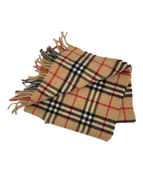 Burberry's（バーバリーズ）Burberry's (バーバリーズ) ノヴァチェックマフラー ブラウンの古着・服飾アイテム