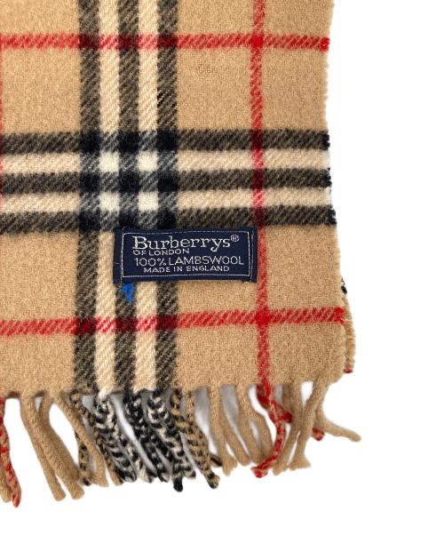 Burberry's（バーバリーズ）Burberry's (バーバリーズ) ノヴァチェックマフラー ブラウンの古着・服飾アイテム