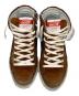 中古・古着 GOLDEN GOOSE (ゴールデングース) ハイカットスニーカー ブラウン サイズ:22.5：15000円