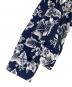 中古・古着 uniform experiment (ユニフォームエクスペリメント) TROPICAL FLOWER STAR B.D SHIRT ホワイト×ネイビー サイズ:2：6000円