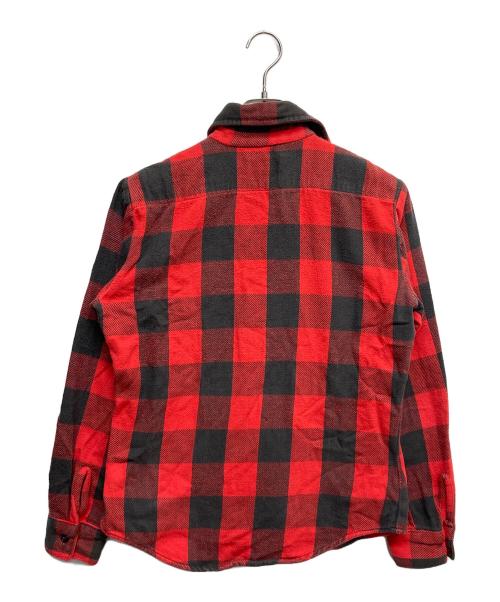 FIVE BROTHER（ファイブブラザー）FIVE BROTHER (ファイブブラザー) ネルシャツ ブラック×レッド サイズ:Sの古着・服飾アイテム