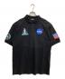 BALENCIAGA（バレンシアガ）の古着「EMBROIDERED UNIFIT POLO SHIRT」｜ブラック