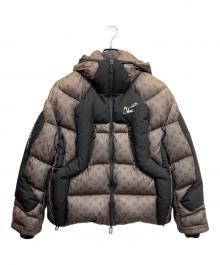 LOUIS VUITTON（ルイ ヴィトン）の古着「2054ヒートリアクティブパファ モノグラムダウンジャケット」｜グレー×ブラック