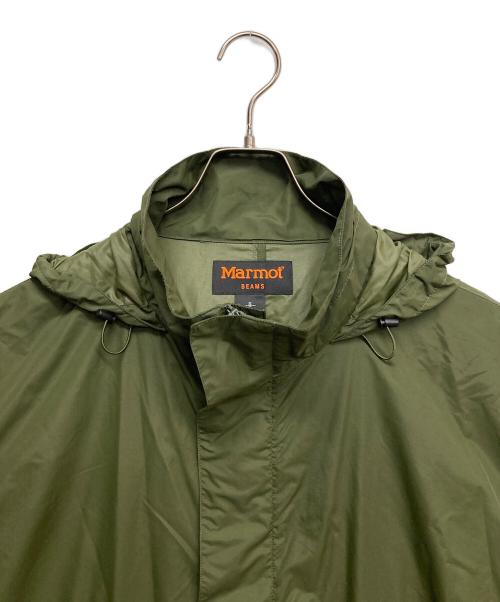 MARMOT（マーモット）Marmot (マーモット) BEAMS (ビームス) 別注 ショート ワイド モッズ ジャケット オリーブ サイズ:Sの古着・服飾アイテム