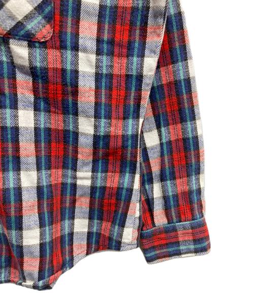 FIVE BROTHER（ファイブブラザー）FIVE BROTHER (ファイブブラザー) チェックネルシャツ マルチカラー サイズ:XLの古着・服飾アイテム