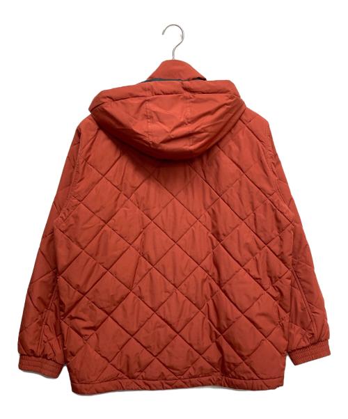 LACOSTE（ラコステ）LACOSTE (ラコステ) フーテッドダウンジャケット オレンジ サイズ:52の古着・服飾アイテム