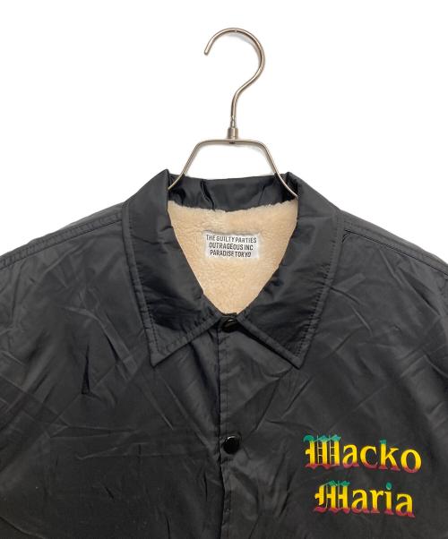 WACKO MARIA（ワコマリア）WACKO MARIA (ワコマリア) 裏地ボアコーチジャケット ブラック サイズ:Mの古着・服飾アイテム
