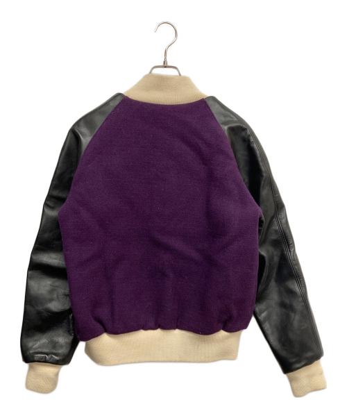 BUZZ RICKSON'S（バズリクソンズ）BUZZ RICKSON'S (バズリクソンズ) US ARMY ウォームアップ ジャケット ブラック×パープル サイズ:Mの古着・服飾アイテム
