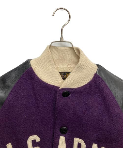 BUZZ RICKSON'S（バズリクソンズ）BUZZ RICKSON'S (バズリクソンズ) US ARMY ウォームアップ ジャケット ブラック×パープル サイズ:Mの古着・服飾アイテム