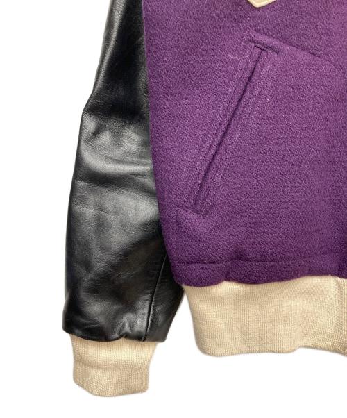 BUZZ RICKSON'S（バズリクソンズ）BUZZ RICKSON'S (バズリクソンズ) US ARMY ウォームアップ ジャケット ブラック×パープル サイズ:Mの古着・服飾アイテム