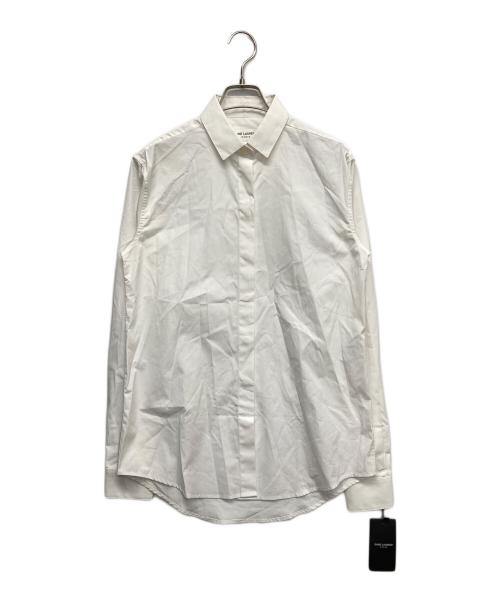 Saint Laurent Paris（サンローランパリ）Saint Laurent Paris (サンローランパリ) ロングスリーブシャツ ホワイト サイズ:F34の古着・服飾アイテム