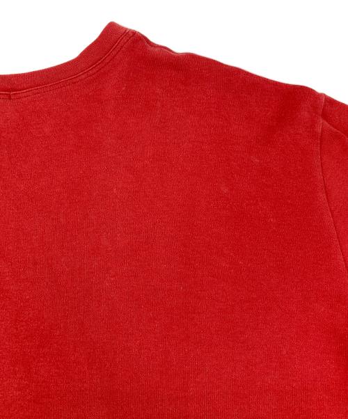 HERMES（エルメス）HERMES (エルメス) ホルンモチーフ刺繍tシャツ レッド サイズ:印字消えの古着・服飾アイテム