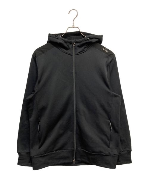 NANGA（ナンガ）NANGA (ナンガ) POLARTEC POWER STRETCH ZIP PARKA ブラック サイズ:Mの古着・服飾アイテム