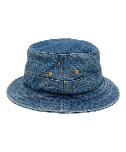 SUPREME（シュプリーム）Supreme (シュプリーム) Diamond Stitch Crusher ブルーの古着・服飾アイテム