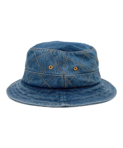 SUPREME（シュプリーム）Supreme (シュプリーム) Diamond Stitch Crusher ブルーの古着・服飾アイテム