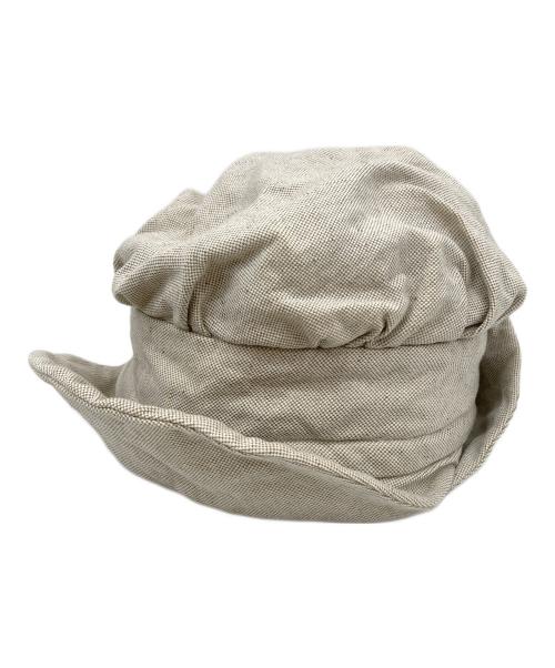 SUS SOUS（シュスー）sus sous (シュスー) リネンキャスケットの古着・服飾アイテム