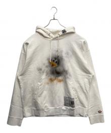 Maison MIHARA YASUHIRO（メゾン ミハラ ヤスヒロ）の古着「Duck Printed Hoodie」｜ホワイト