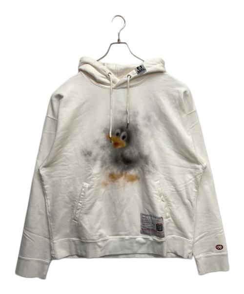 Maison MIHARA YASUHIRO（メゾン ミハラ ヤスヒロ）Maison MIHARA YASUHIRO (メゾン ミハラ ヤスヒロ) Duck Printed Hoodie ホワイト サイズ:50 未使用品の古着・服飾アイテム