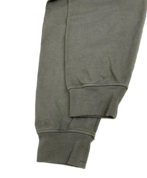 STONE ISLAND（ストーンアイランド）STONE ISLAND (ストーンアイランド) ヘビーウェイトコットンクルーネックL/Sカットソー グレー サイズ:XLの古着・服飾アイテム