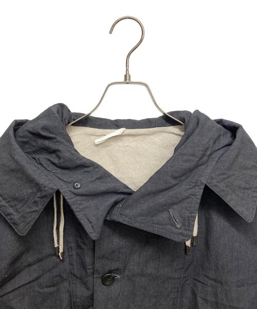 sus  sous（シュス）sus  sous (シュス) フーデッドコート ブルー サイズ:9の古着・服飾アイテム