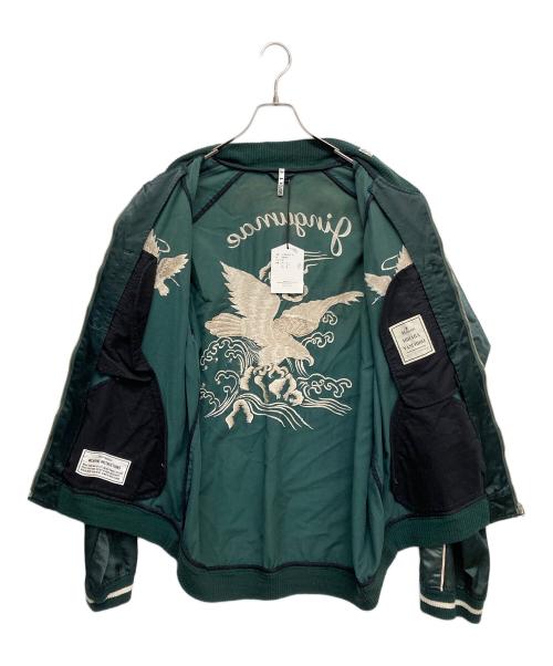 Maison MIHARA YASUHIRO（メゾン ミハラ ヤスヒロ）Maison MIHARA YASUHIRO (メゾン ミハラ ヤスヒロ) SOUVENIR JACKET グリーン サイズ:50の古着・服飾アイテム