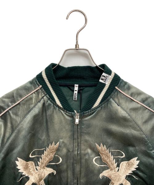 Maison MIHARA YASUHIRO（メゾン ミハラ ヤスヒロ）Maison MIHARA YASUHIRO (メゾン ミハラ ヤスヒロ) SOUVENIR JACKET グリーン サイズ:50の古着・服飾アイテム