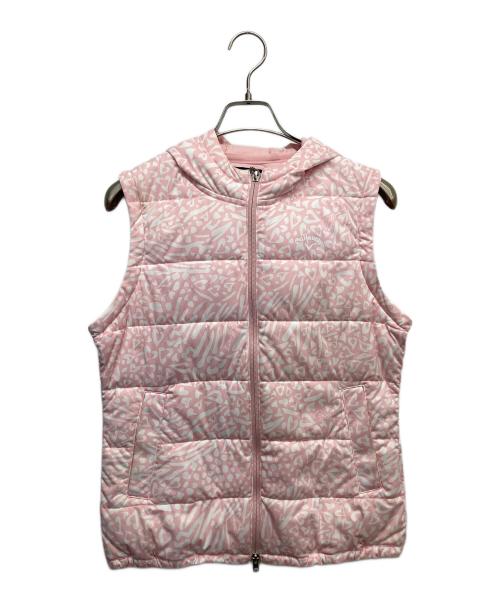 Callaway（キャロウェイ）Callaway (キャロウェイ) スターストレッチ2WAY中綿ブルゾン ピンク サイズ:Mの古着・服飾アイテム
