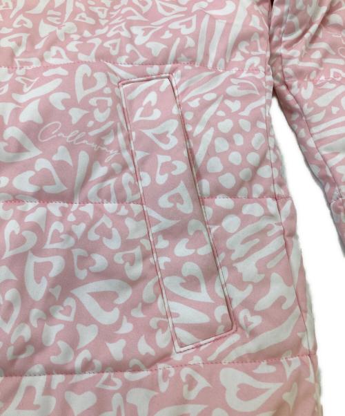 Callaway（キャロウェイ）Callaway (キャロウェイ) スターストレッチ2WAY中綿ブルゾン ピンク サイズ:Mの古着・服飾アイテム