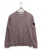 STONE ISLANDストーンアイランド）の古着「Cotton Round Neck Long Sleeves」｜パープル
