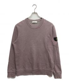 STONE ISLAND（ストーンアイランド）の古着「Cotton Round Neck Long Sleeves」｜パープル