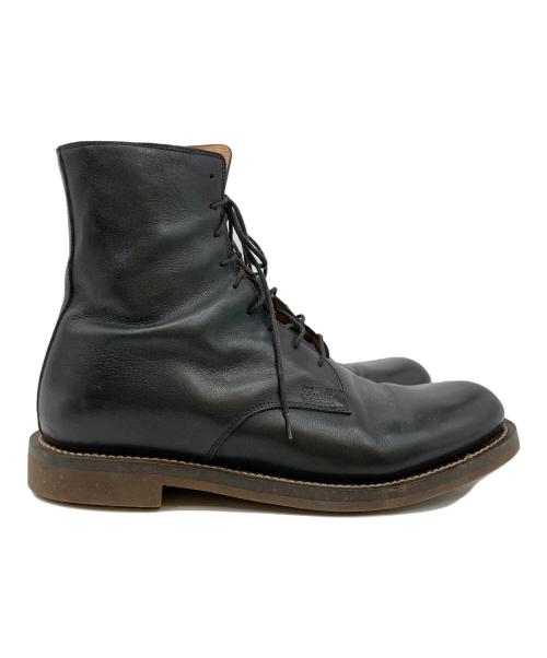 GUCCI（グッチ）GUCCI (グッチ) サイドジップ8ホールブーツ ブラック サイズ:8の古着・服飾アイテム