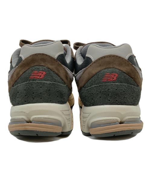 NEW BALANCE（ニューバランス）NEW BALANCE (ニューバランス) ローカットスニーカー グレー×ブラウン サイズ:28.5の古着・服飾アイテム