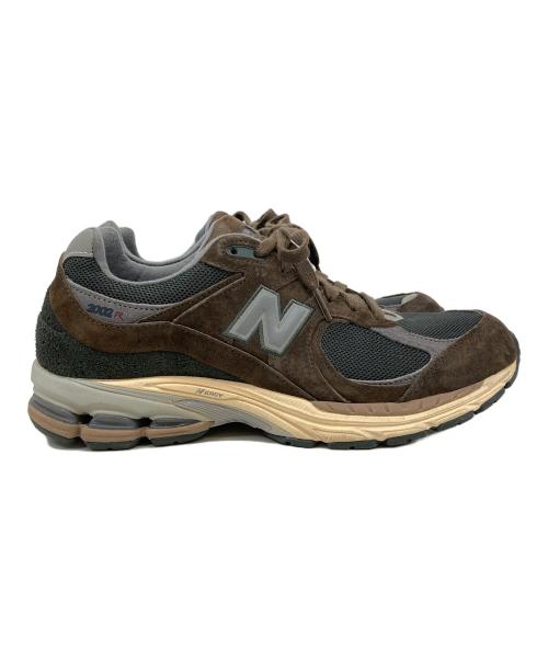 NEW BALANCE（ニューバランス）NEW BALANCE (ニューバランス) ローカットスニーカー グレー×ブラウン サイズ:28.5の古着・服飾アイテム